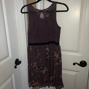 Maroon dress